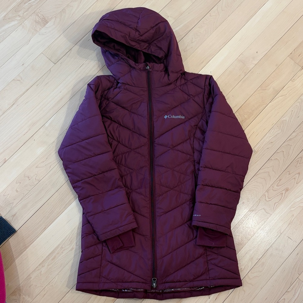 Columbia girls Deep Purple Puffer Jacket